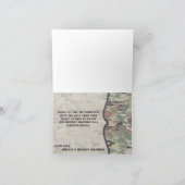 折り畳みサンキューカードアーミーOCP迷彩柄ユニフォームカモフル サンキューカード (内部)