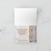 折り畳みサンキューカードカントリーバーンウッドレーストリム サンキューカード (内部)