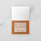 折り畳みサンキューカードカントリー電球 サンキューカード (内部)