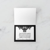 折り畳みサンキューカードクリスタルシャンデリアグリッツグラ サンキューカード (内部)