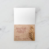 折り畳みサンキューカードムートオンバーラップサックカントリー サンキューカード (内部)
