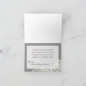 折り畳みサンキューカードヴィンテージレビクトリアンースグレー サンキューカード (内部)