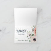 折り畳みサンキューカード幾何学園バラ安右衛門 サンキューカード (内部)