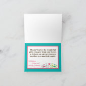 折り畳みサンキューカード愛好家自転車カーニバル サンキューカード (内部)