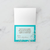 折り畳みサンキューカード春バビーズブレスフラワー サンキューカード (内部)