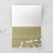 折り畳みサンキューカード白銀杏葉 サンキューカード (内部)