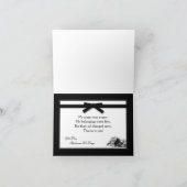 折り畳みサンキューカード白黒トイル布 サンキューカード (内部)