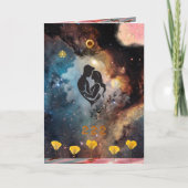 折り畳みソウルラブつながり詩カード1 サンキューカード (正面)