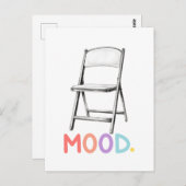 折り畳みチェアムードモンゴメリーアラバマブラール ポストカード (正面/裏面)