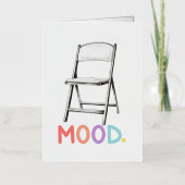 折り畳みチェアムードモンゴメリーアラバマブラール 箔シーズンカード (正面)