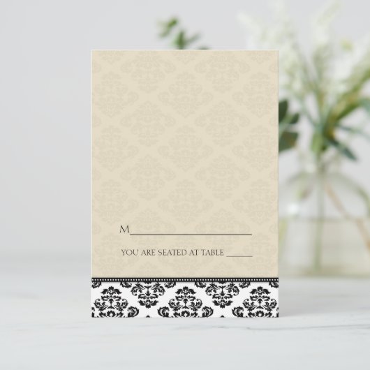 折り畳みテントアイボリーダマスク座席表 招待状 (スタンド正面)