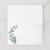 折り畳みネーム座席表 – 緑 プレイスカード (外部開封)