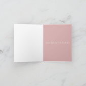 折り畳みノテカード：さくらんぼの花：カスタマイズ可能 ノートカード (内部)