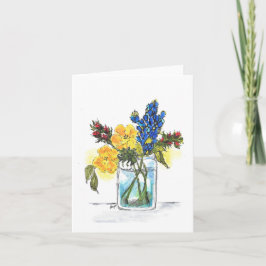 折り畳みノートオリジナル水彩花札 ノートカード