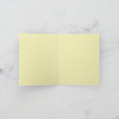 折り畳みノートカード：お友達 ノートカード (内部)