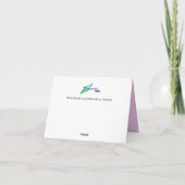 折り畳みノートカード：トロピクル工場 ノートカード (裏面)