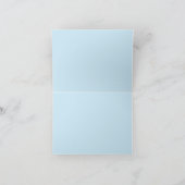 折り畳みノートカード：東の色のトカゲ ノートカード (内部)