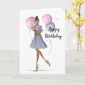 折り畳みファッション図解入りの、写真付きの誕生日カード カード (黄色い花)