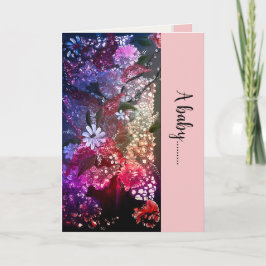 折り畳みベビーカード サンキューカード