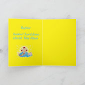 折り畳みホリデーカードイースターロードイエスキリスト シーズンカード (内部)