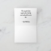 折り畳みホリデーカードイースター シーズンカード (内部)