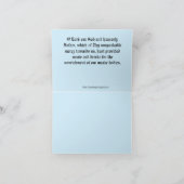 折り畳みホリデーカードサンクスギビング祈りの言葉 シーズンカード (内部)