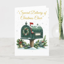 折り畳みホリデーカードビクトリアン – 豪華カード