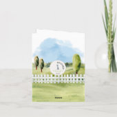 折り畳みホリデーカード シーズンカード (裏面)