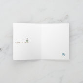 折り畳みホリデーカード シーズンカード (内部)