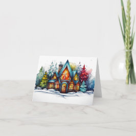 折り畳みホリデーカード シーズンカード