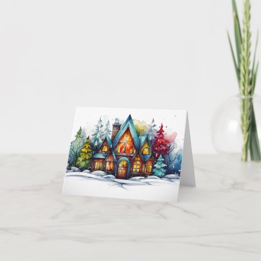 折り畳みホリデーカード シーズンカード (正面)