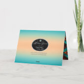 折り畳みホリデーカード シーズンカード (裏面)