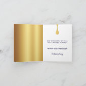 折り畳みホリデーカード シーズンカード (内部)