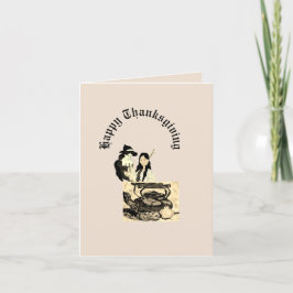 折り畳みホリデーカード : ハッピースカンクギブス シーズンカード