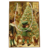 折り畳みホリデーカード ミディアムペーパーバッグ (正面)