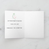 折り畳みホリデーカード:メリークリスマス シーズンカード (内部)