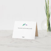 折り畳みホリデーカード:感謝祭 シーズンカード (裏面)