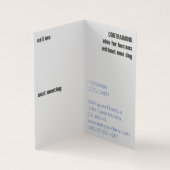 折り畳みマガジンスタイルグレートダン 名刺 (内部)