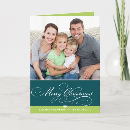 折り畳みメリークリスマスカード::素敵なタイプ4 シーズンカード (正面)