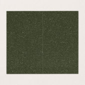 折り畳みモス緑の名刺デュオトーン(カスタム) 名刺 (外部フラット)