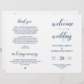 折り畳み可能結婚なプログラムへようこそ (正面/裏面)