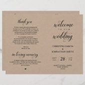 折り畳み可能結婚なプログラムへようこそ (正面/裏面)