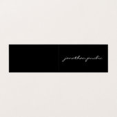 折り畳み名刺モダンシンプルエレガント 名刺 (外部フラット)