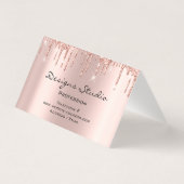 折り畳み名刺 (裏面)