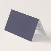 折り畳み名刺、カスタマイズ可能 名刺 (裏面)
