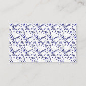 折り畳み名刺＆テンプレート コーリングカード (裏面)