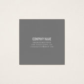 折り畳み名刺:「ヴィンテージ花」 (裏面)