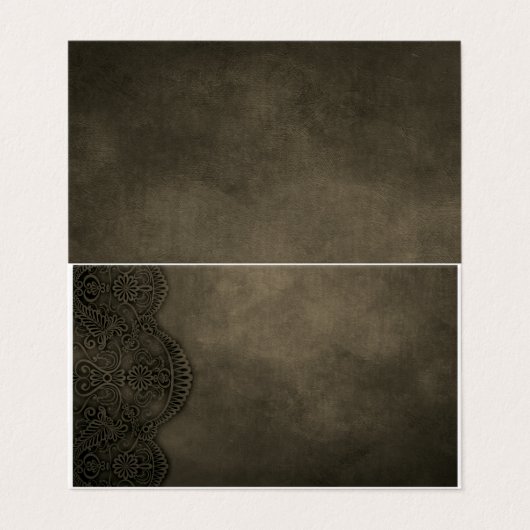 折り畳み名刺 名刺 (外部フラット)