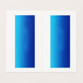 折り畳み名刺 名刺 (内部フラット)