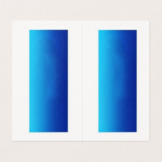 折り畳み名刺 名刺 (内部フラット)